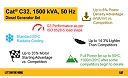 C32 1500 kVA 50 Hz Infographic
