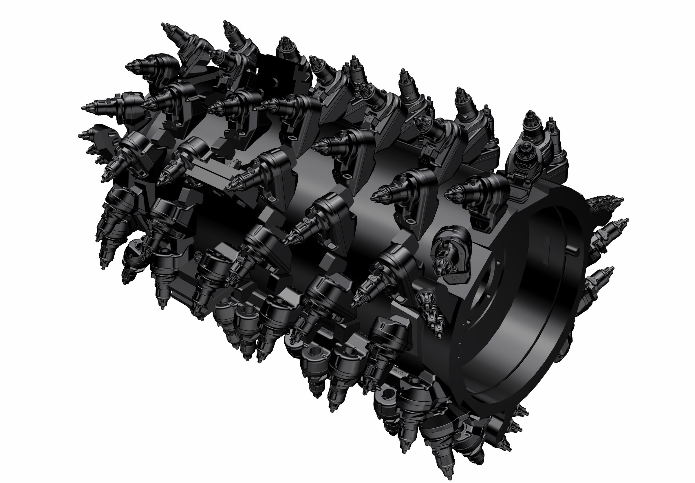 System K 1.3 m Milling Drum (18 mm spacing)