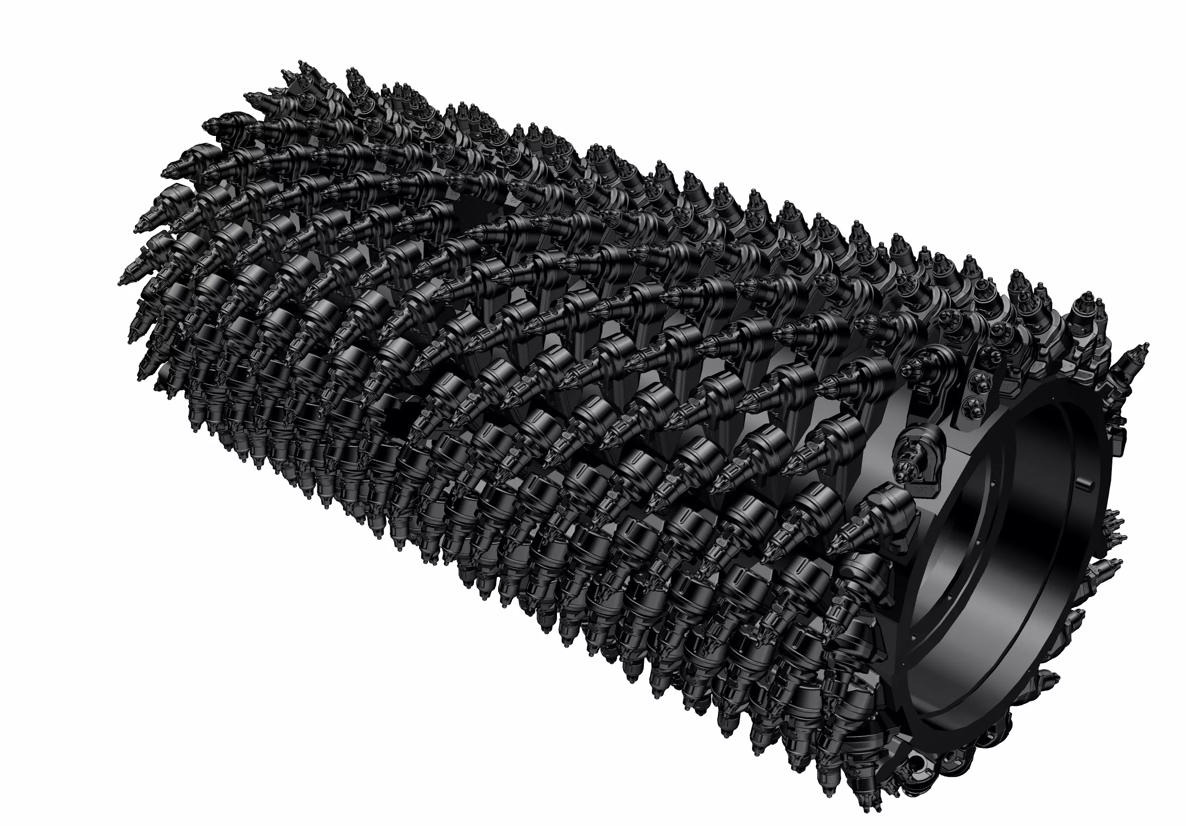系統 K 2.2 m 刨除碾輪 (間距 6 mm)