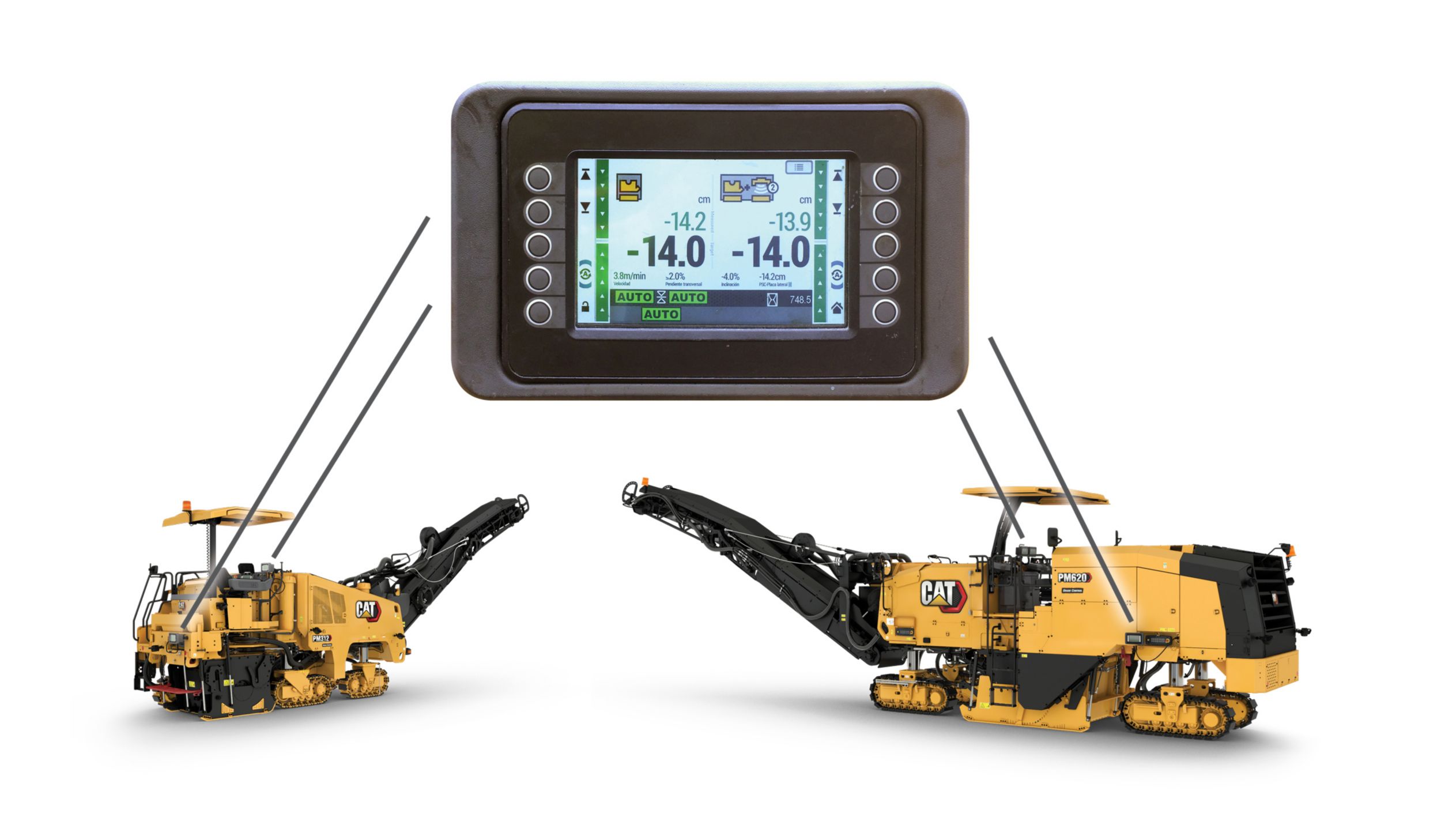 Cat GRADE with Grade and Slope for Cold Planers