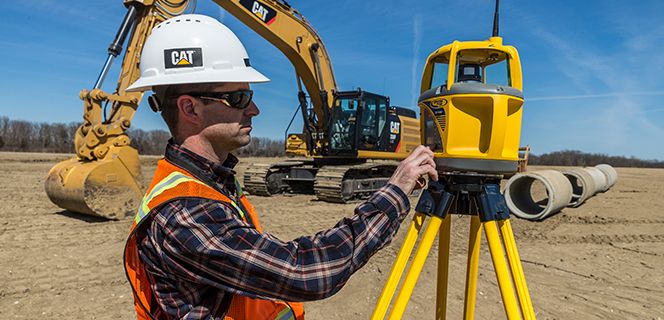 Operator working with Technology