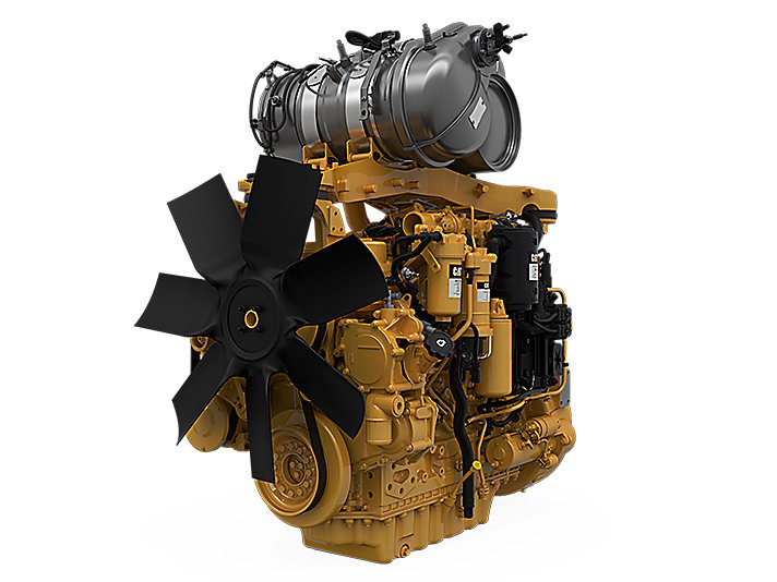 Motor diésel C7.1 Tier 4 - altamente regulado