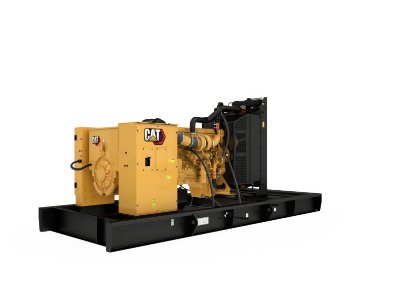 C13 NACD Diesel Generator Set Right Front