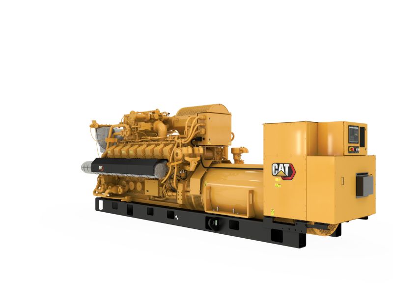 G3516H  Gas Generator Sets Rear Left View