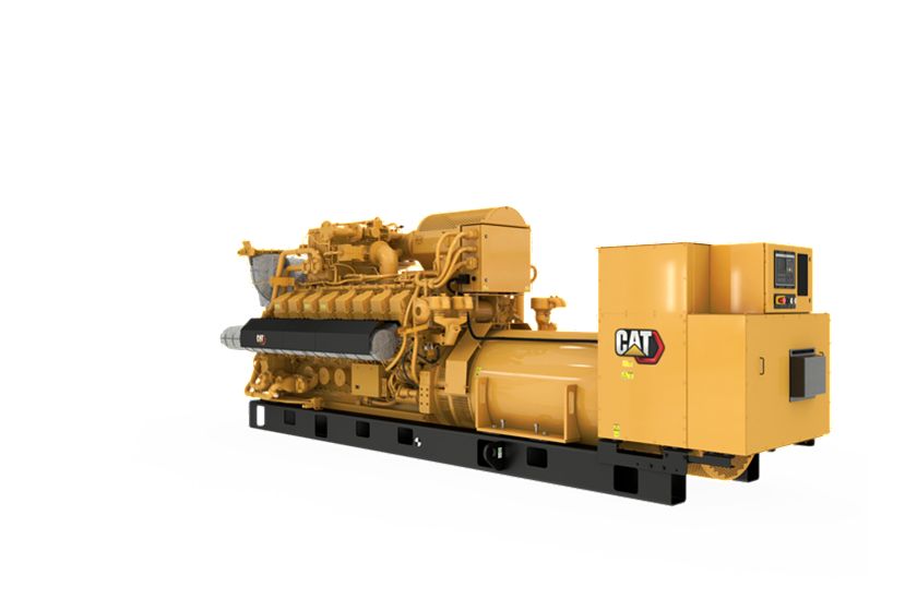 G3516H Gas Generator Sets Rear Left View
