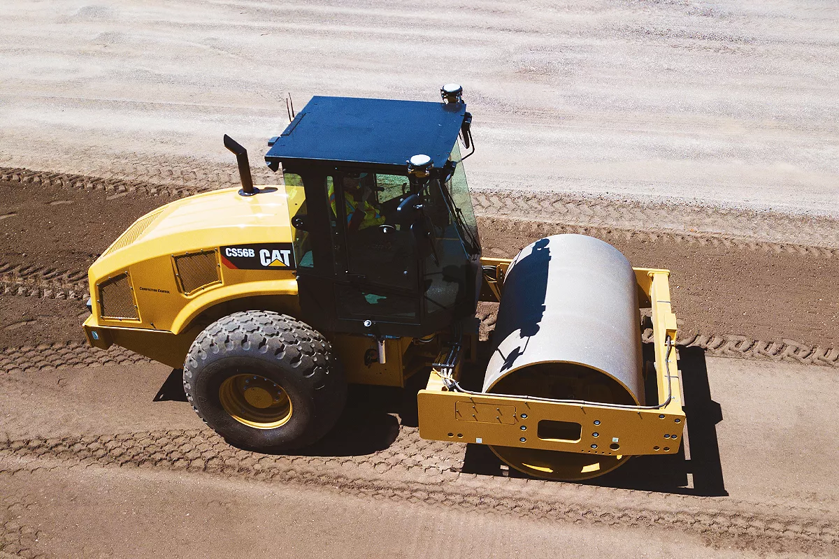 Compactación uniforme a través de tecnología de automatización