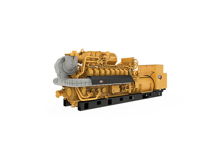 G3516H  Gas Generator Sets Rear Front Left view