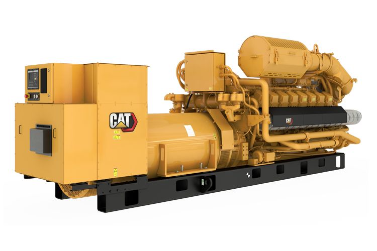 G3516H  Gas Generator Sets Right Rear view>