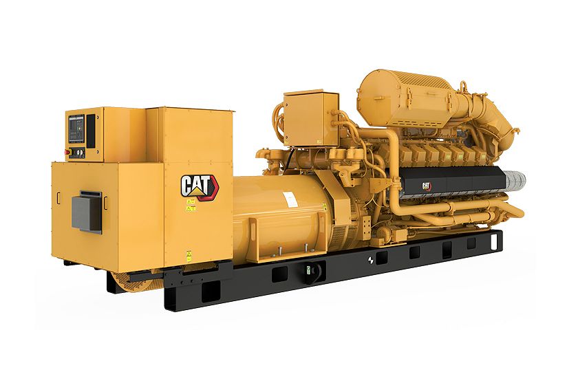 G3516H Gas Generator Sets Right Rear view