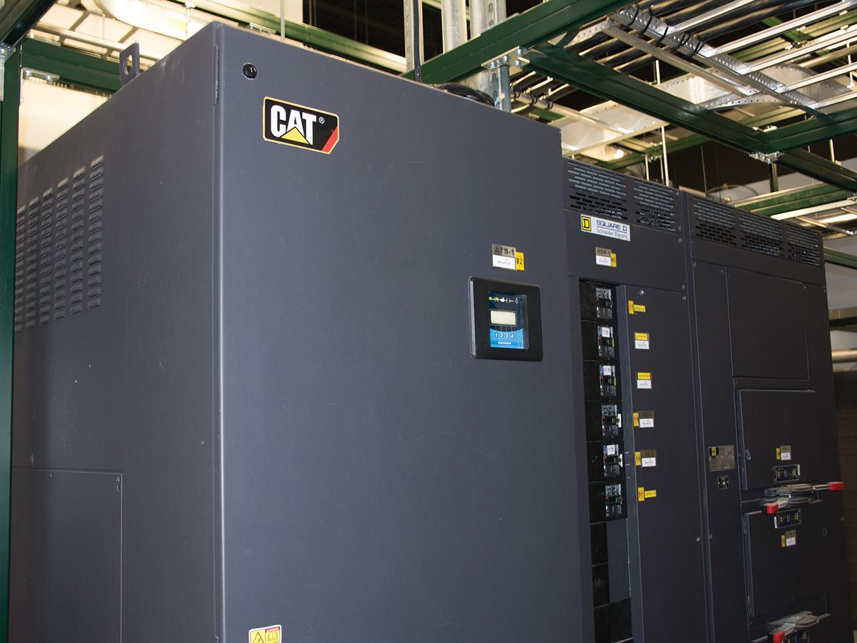 Tier 4 data center counts on cat backup power cat caterpillar