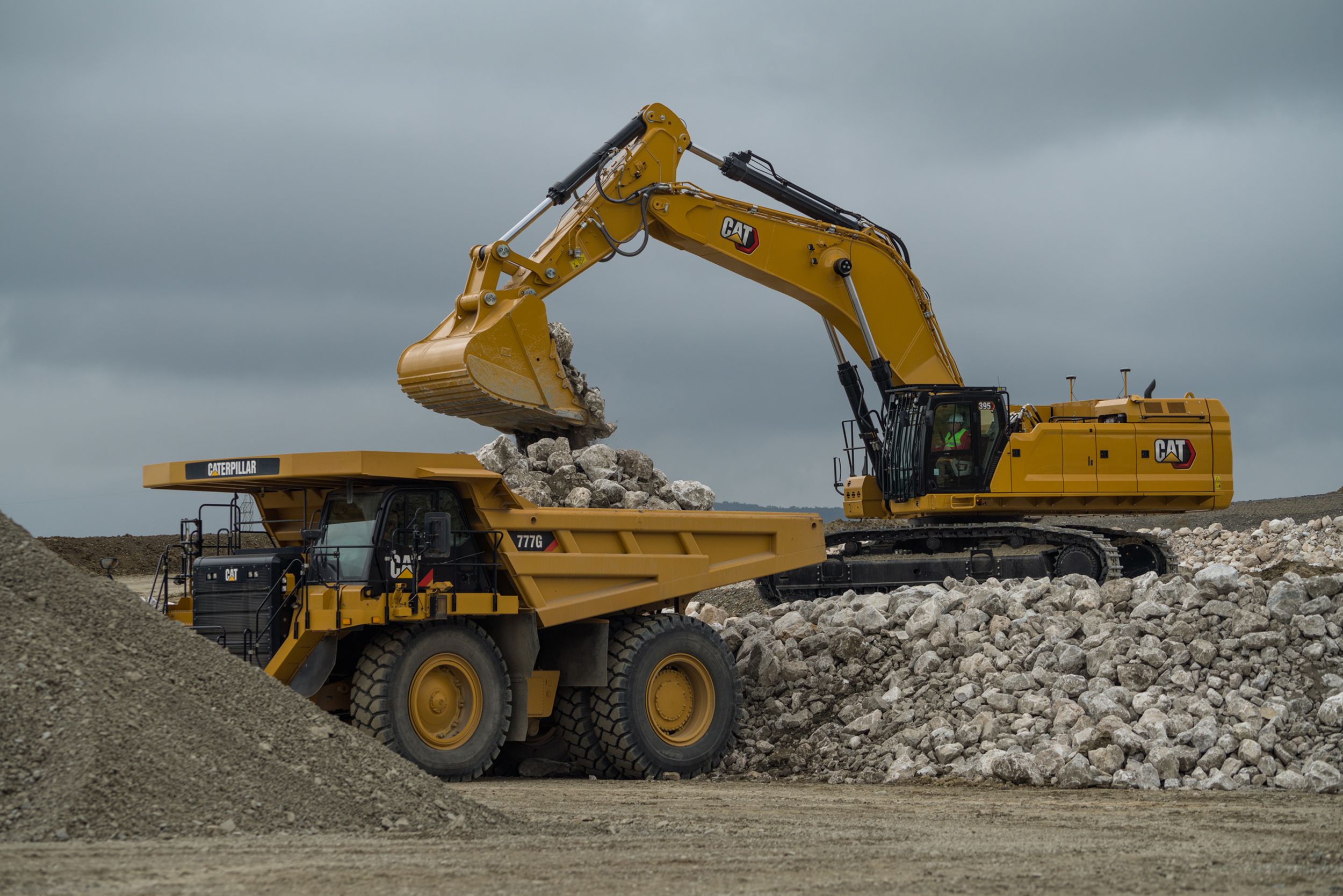 New Next Generation Cat® 395 Excavator Delivers More Production and  Durability with Less Maintenance, Cat