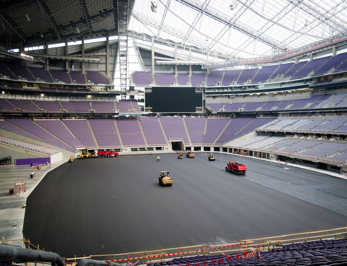 COMMAND Center™ Used During Super Bowl Stadium Construction