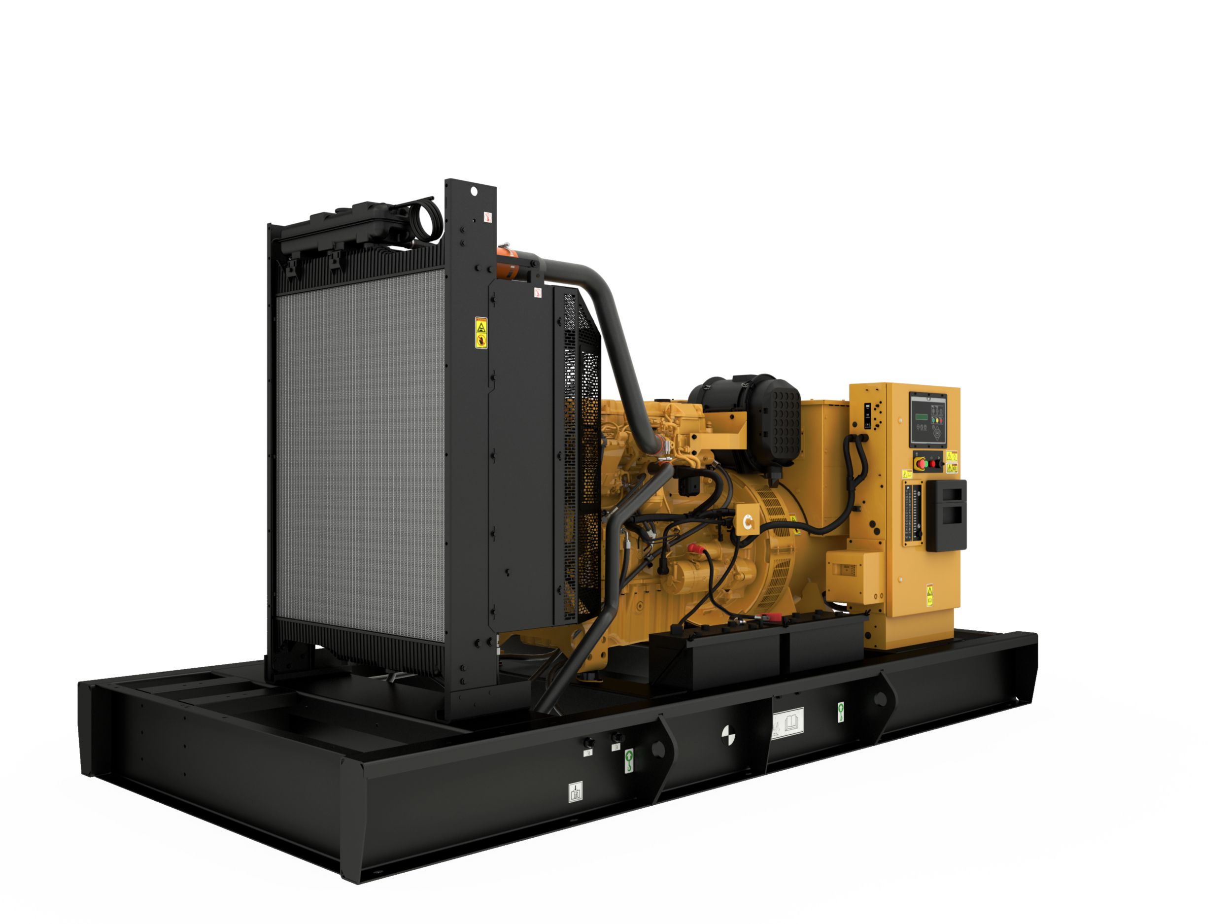 C9 Open Diesel Generating Set Front Left>