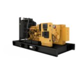 C9 Open Diesel Generating Set Rear Left