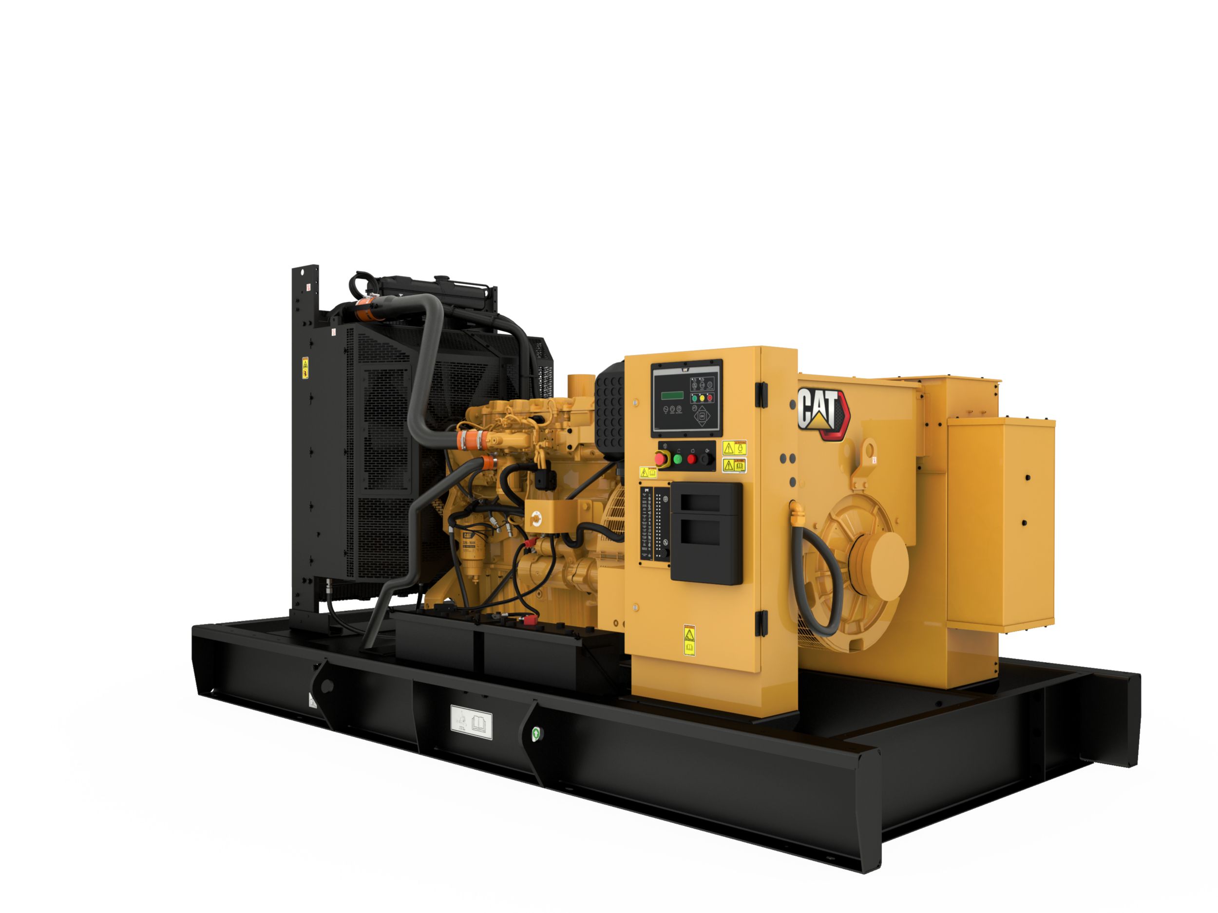 Groupe électrogène diesel ouvert C9, arrière gauche