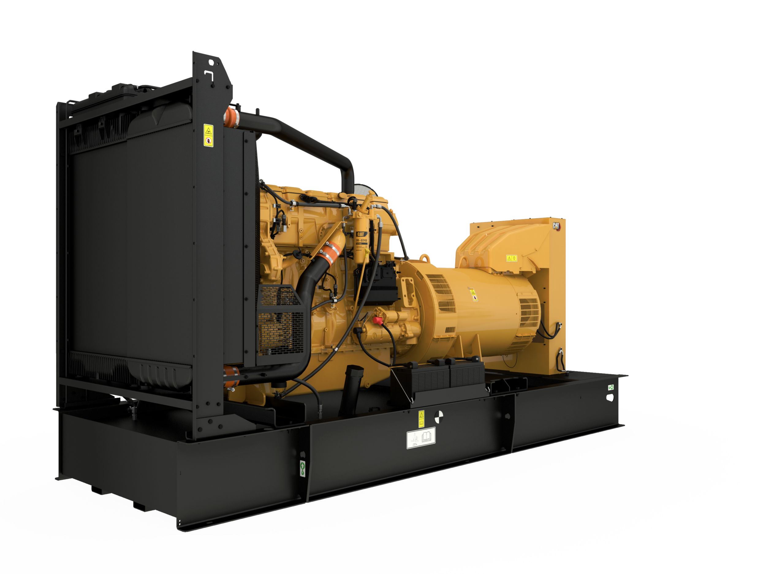 product-C18 generator set, Front Left