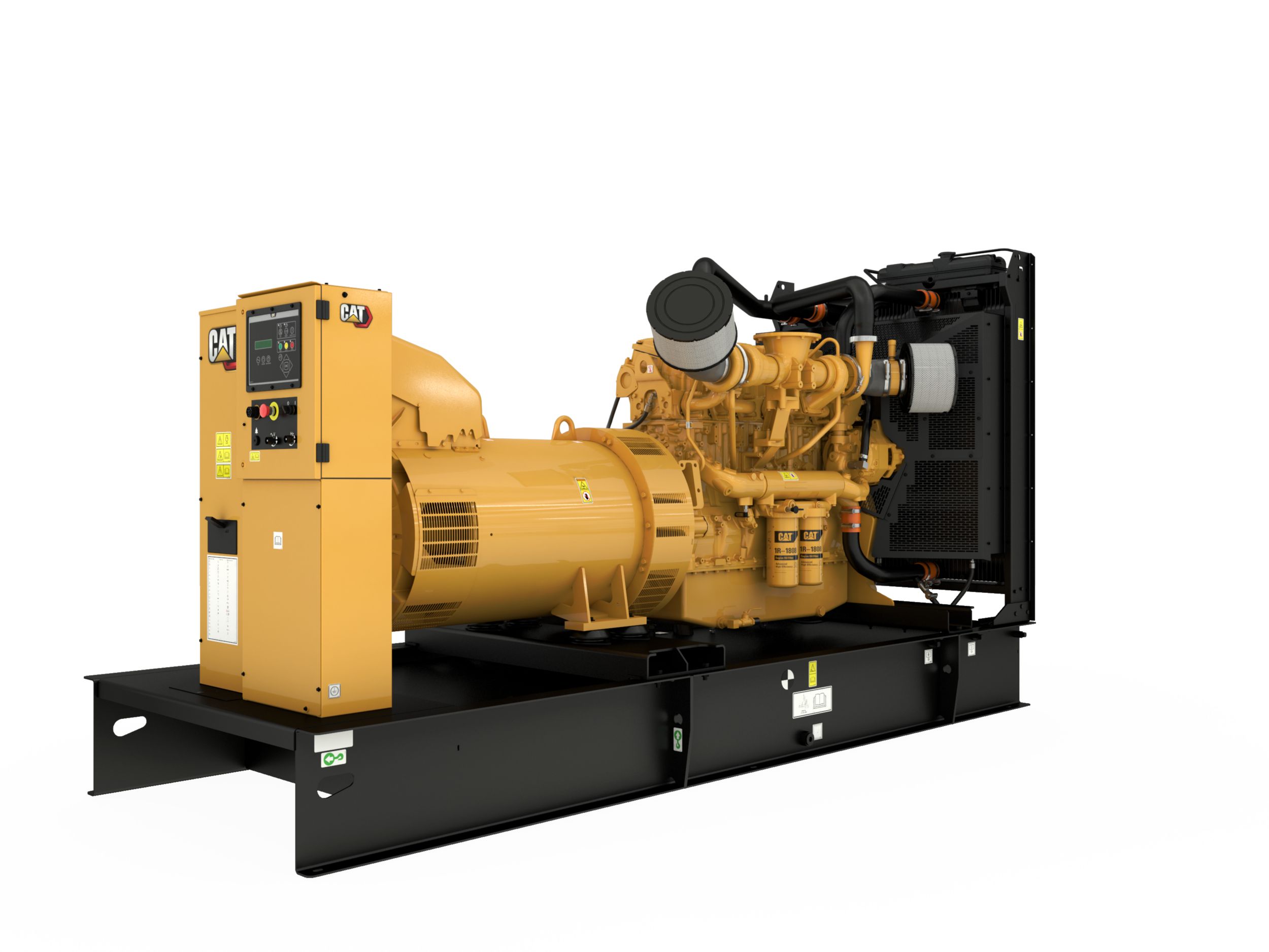 product-C18 generator set, rear right