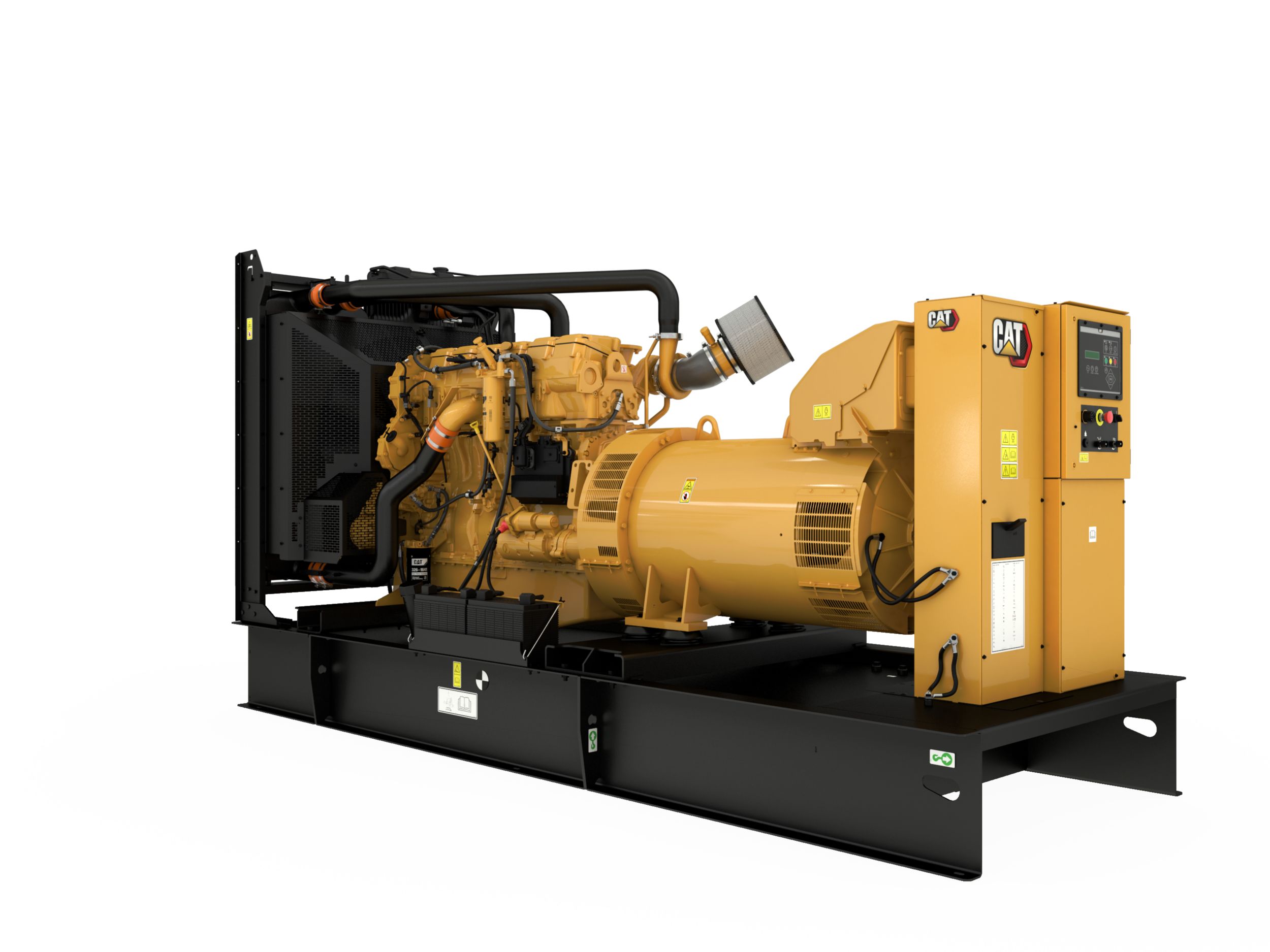 product-C18 generator set, rear left