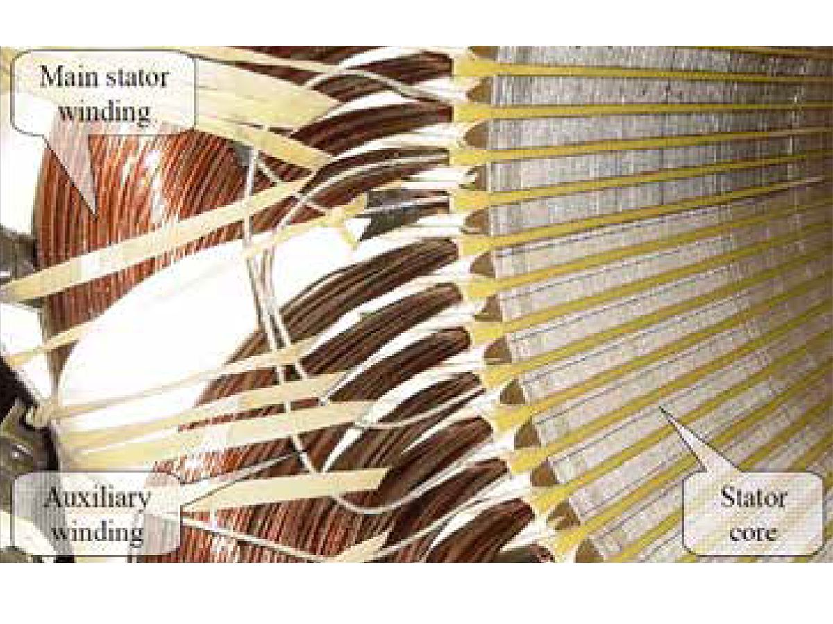Low Voltage Stator Winding