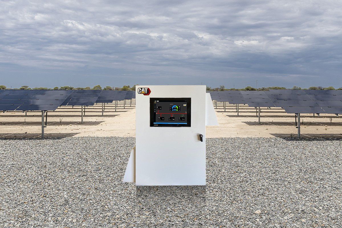 Centralina del modulo fotovoltaico (Microgrid Master Controller-Medium, MMC-M) Cat®