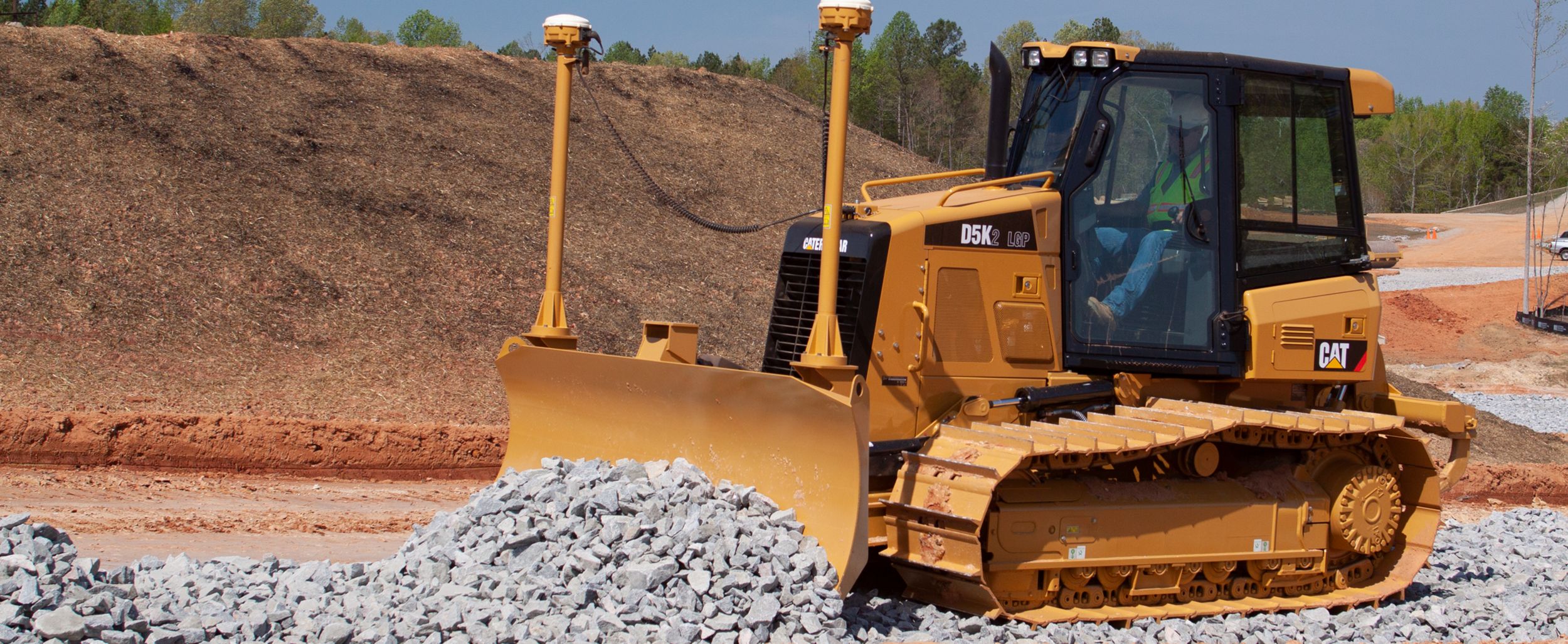 The small dozer lineup from Cat is efficient and economical.