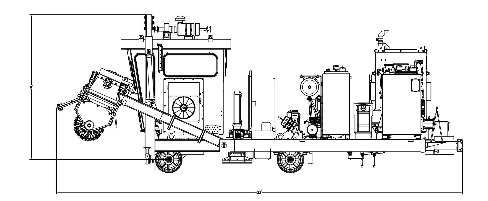 Kershaw® 44-2 Rotary Scarifier