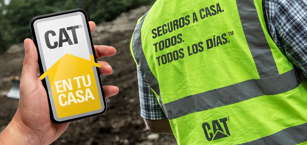 Cat en su casa. Caterpillar, máquinas, videos, expertos