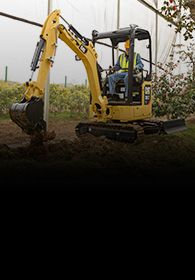 MINIEXCAVADORAS. Caterpillar, máquinas, videos, expertos