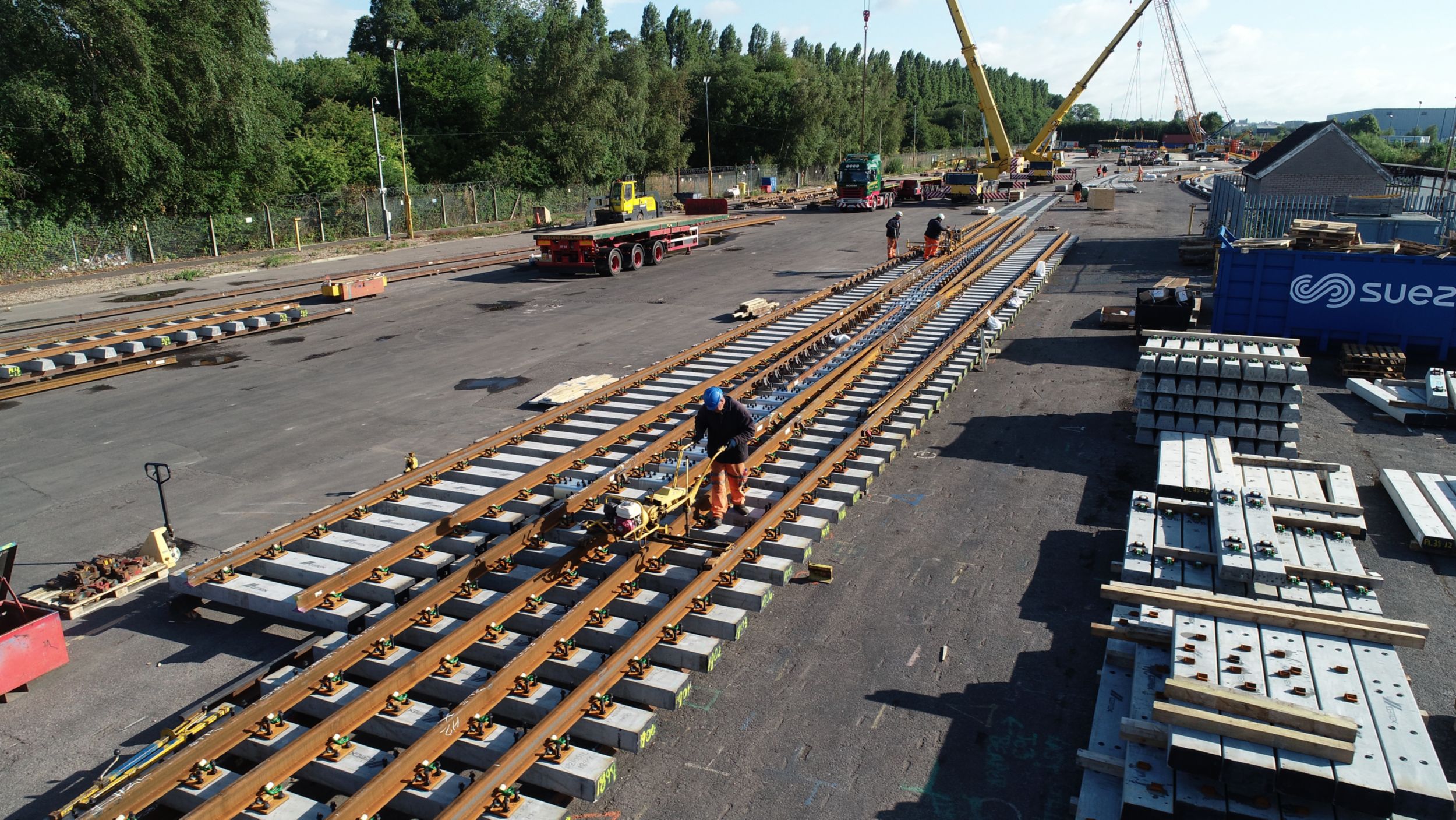 Beeston trackwork assembly