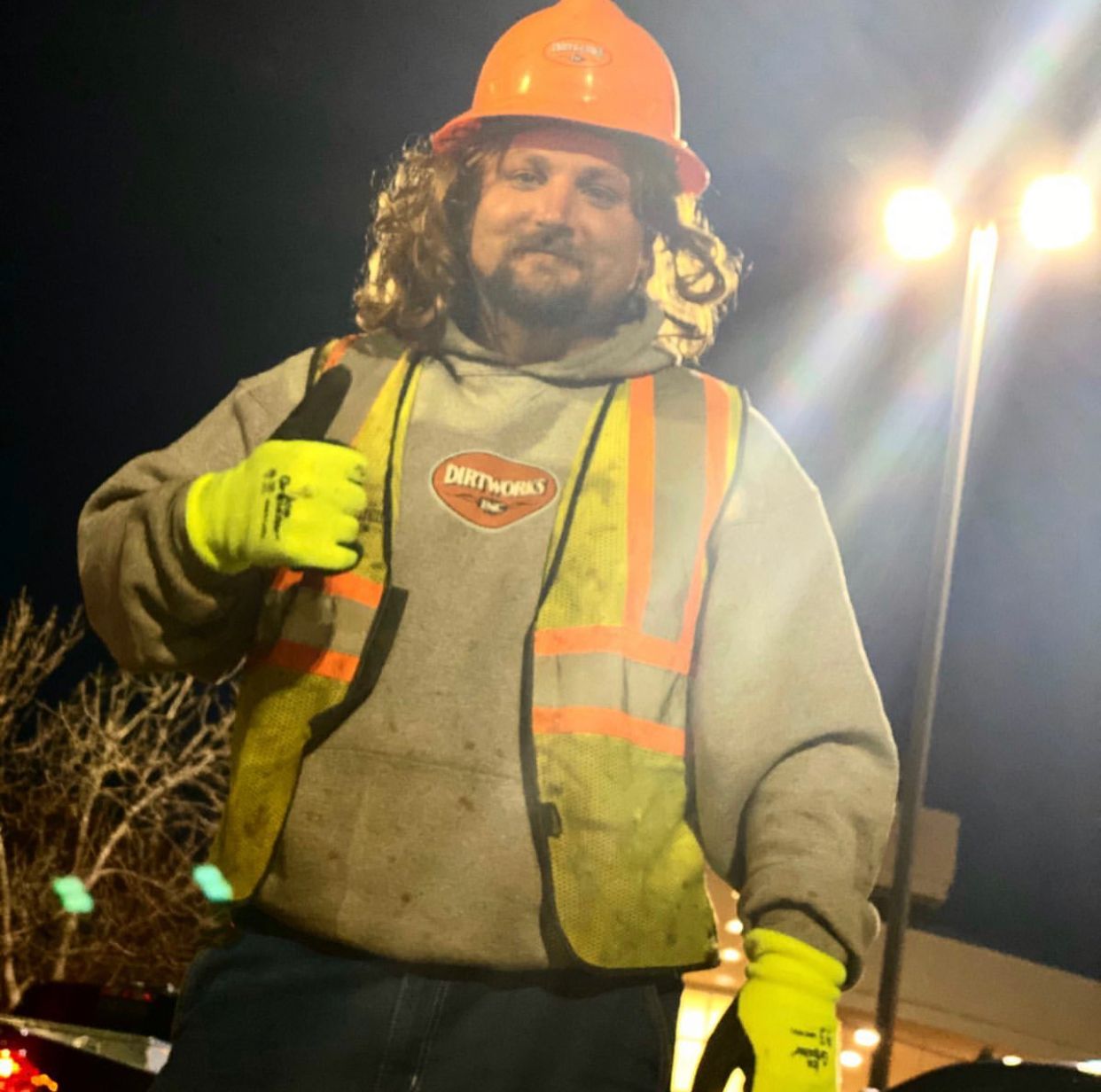 Crew member Nate Bostrom