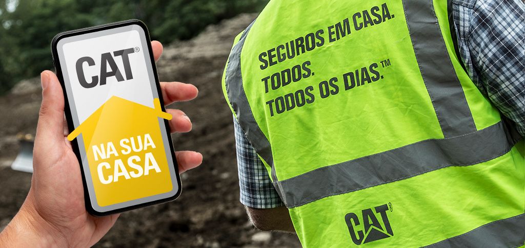 Cat en su casa. Caterpillar, máquinas, tecnologia, especialistas 