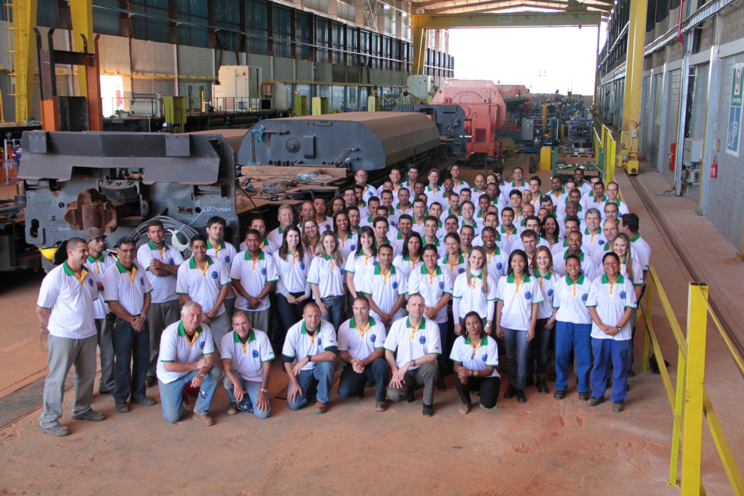 Brazil locomotive manufacturing facility, Sete Lagoas, Brazil