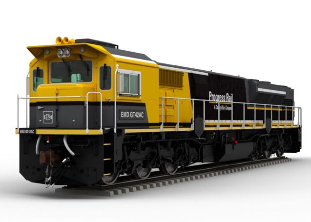 EMD® GT42AC Freight Locomotive