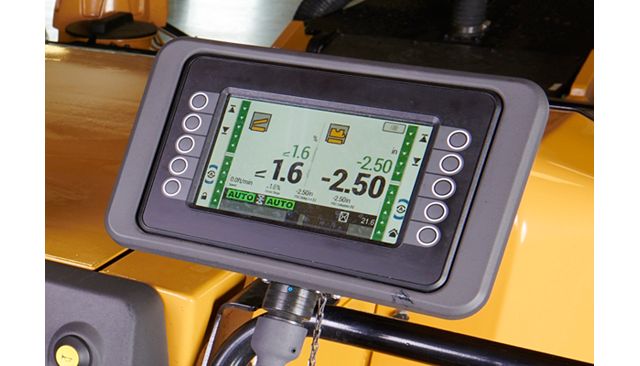 Cat PM312 grade and slope controls