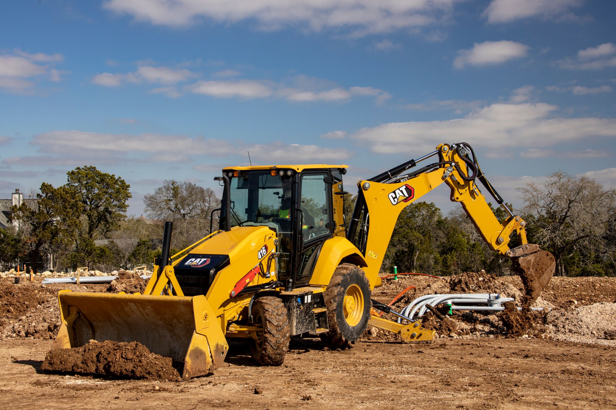 Center-Pivot Backhoe Loaders 416