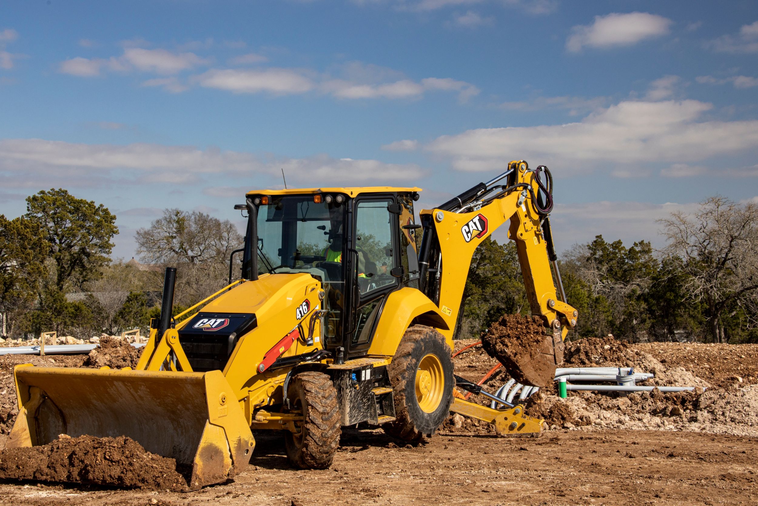 1248818 Valve Group Control Auxiliary Backhoe Loader Caterpillar 416c 416c Backhoe Loader Center Pivot Single Tilt 4zn00001 16043 Machine Powered By 3054 Engine Hydraulic System 777parts