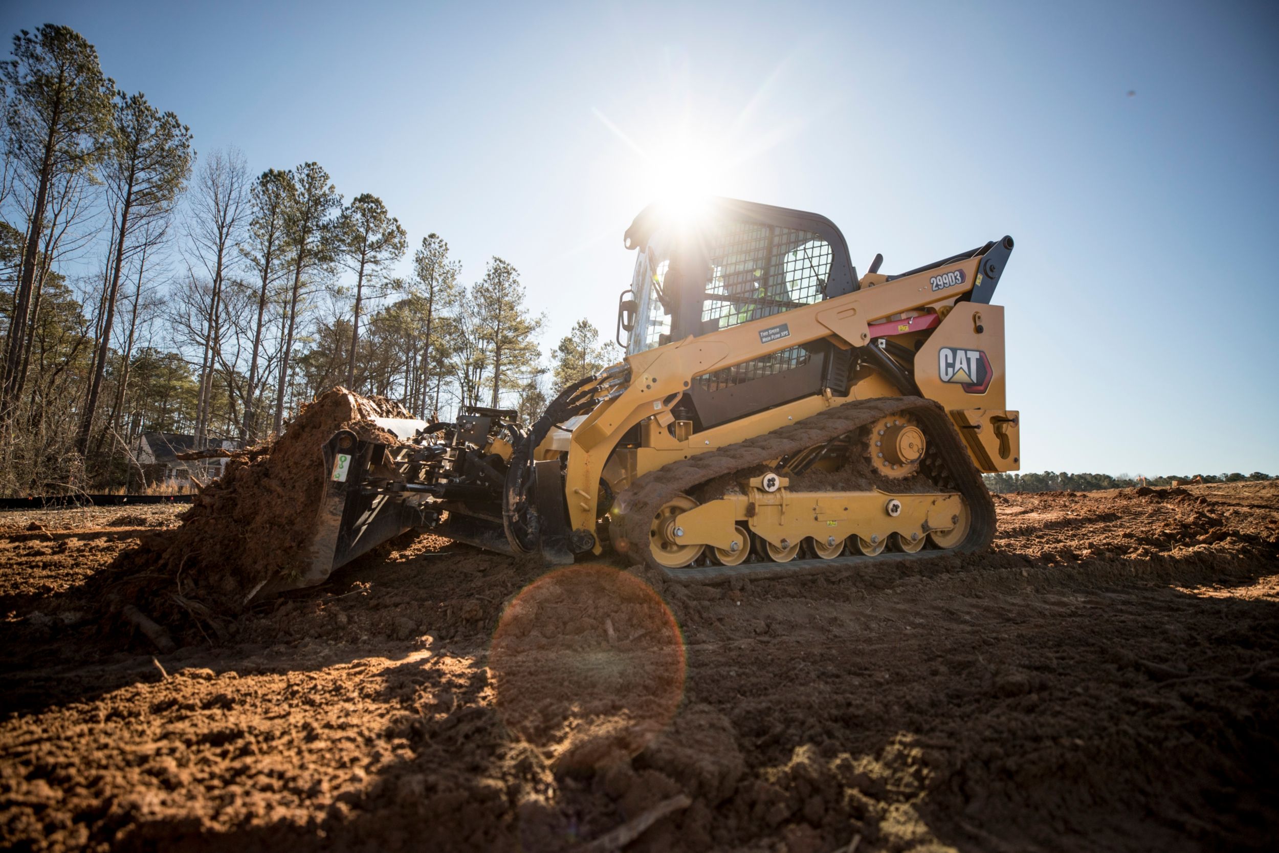Smart Dozer Blade at work
