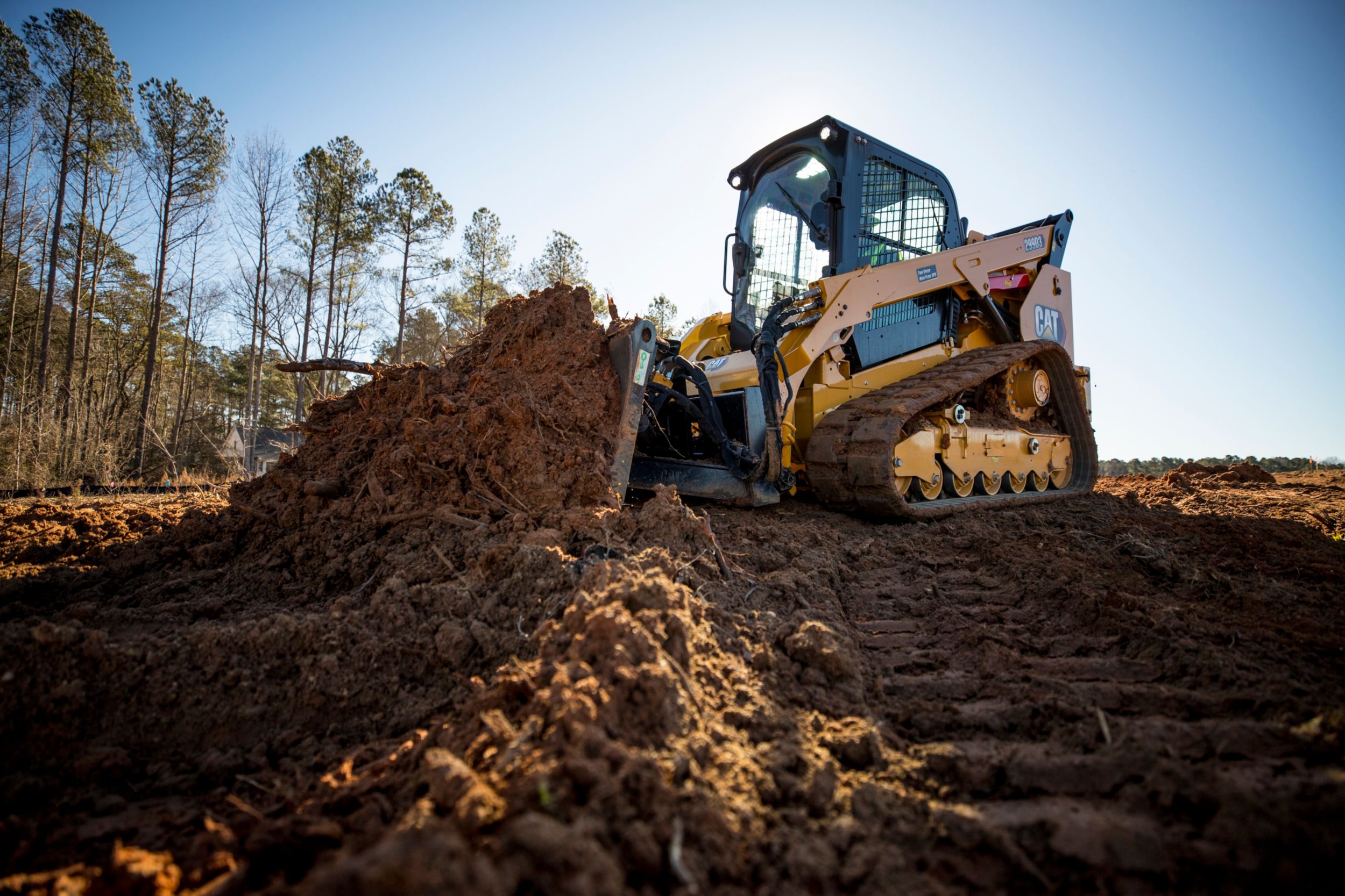 Smart Dozer Blade at work