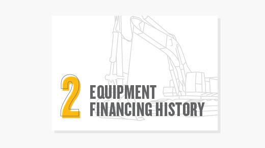 equipment financing history
