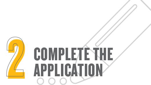 Complete the application