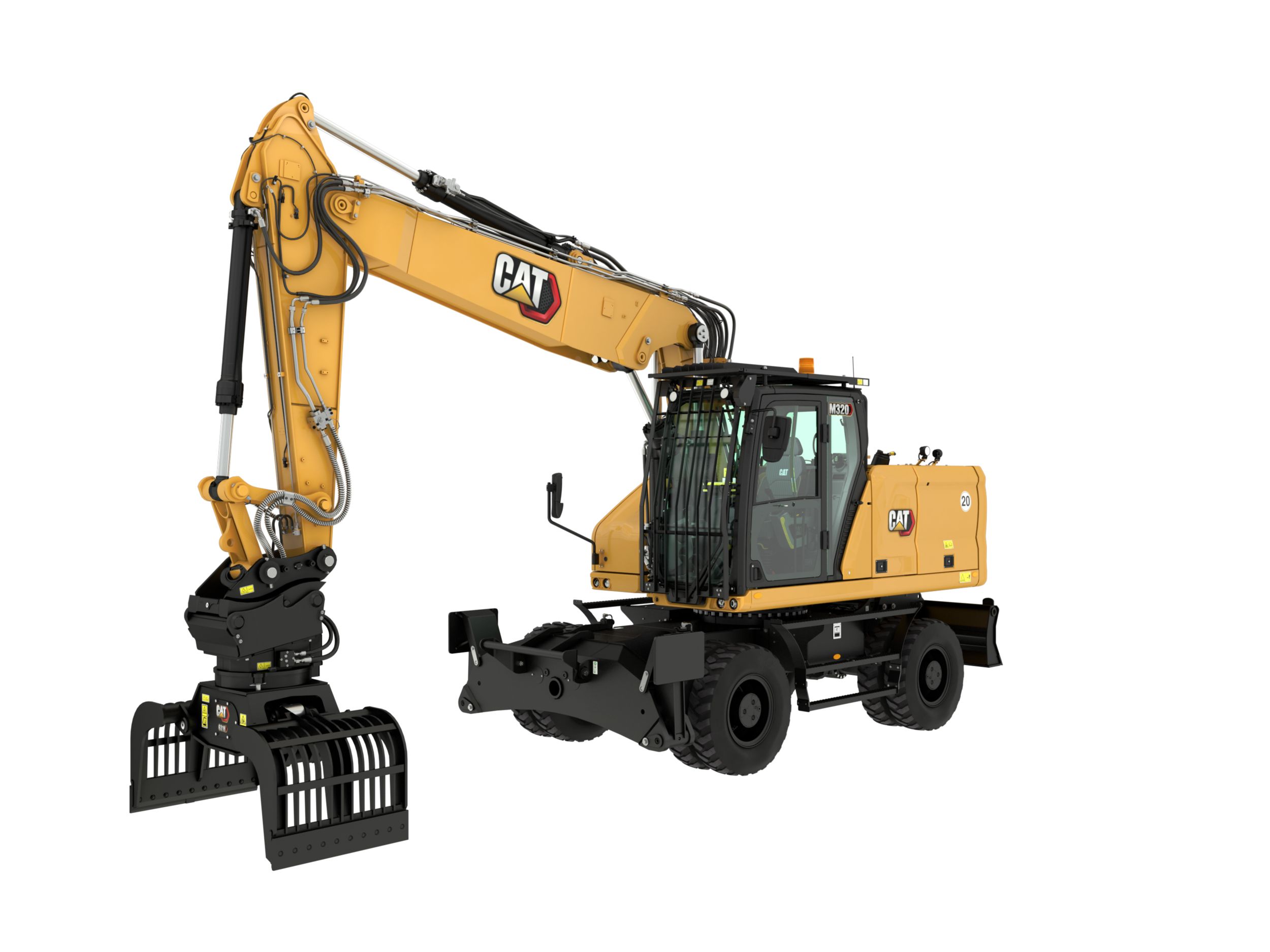 máquinas de construção Cat Caterpillar 320GC 20 Ton 1 Cbm