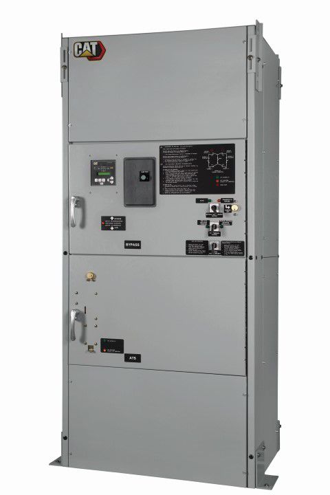 Cat ATC Contactor Based Bypass Isolation Automatic Transfer Switch