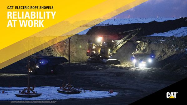 Electric Rope Shovels | Cat | Caterpillar