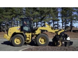 Cat® Pickup Broom at Work