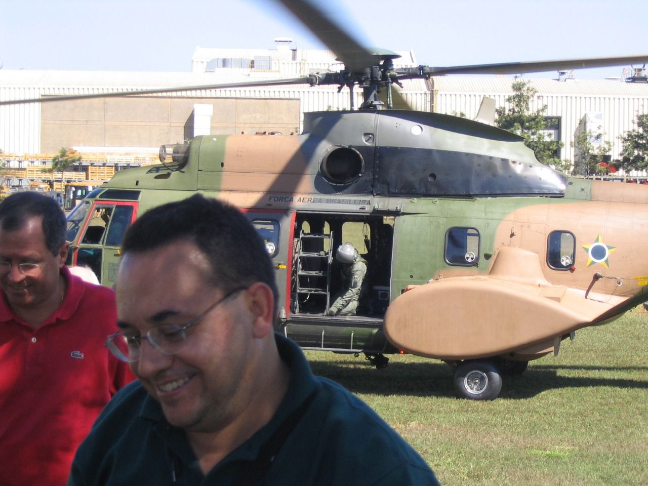 Amaraí trabalhou emu ma visita presidencial à Caterpillar 