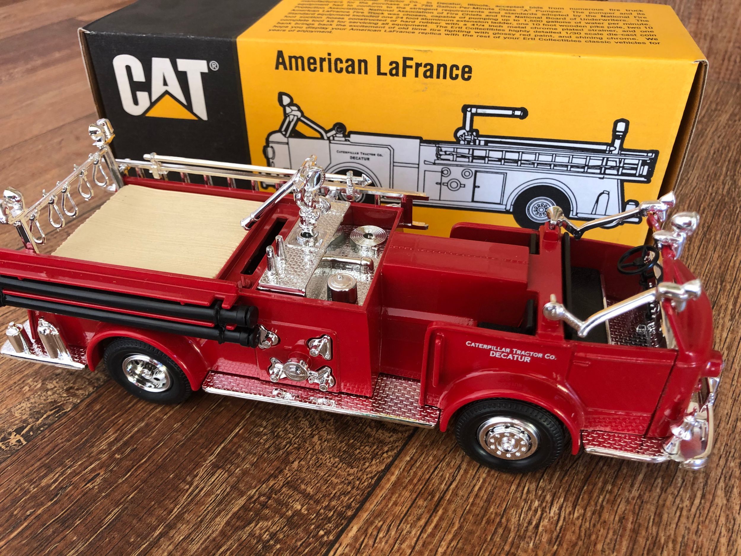 Caminhão de bombeiros da planta de Decatur