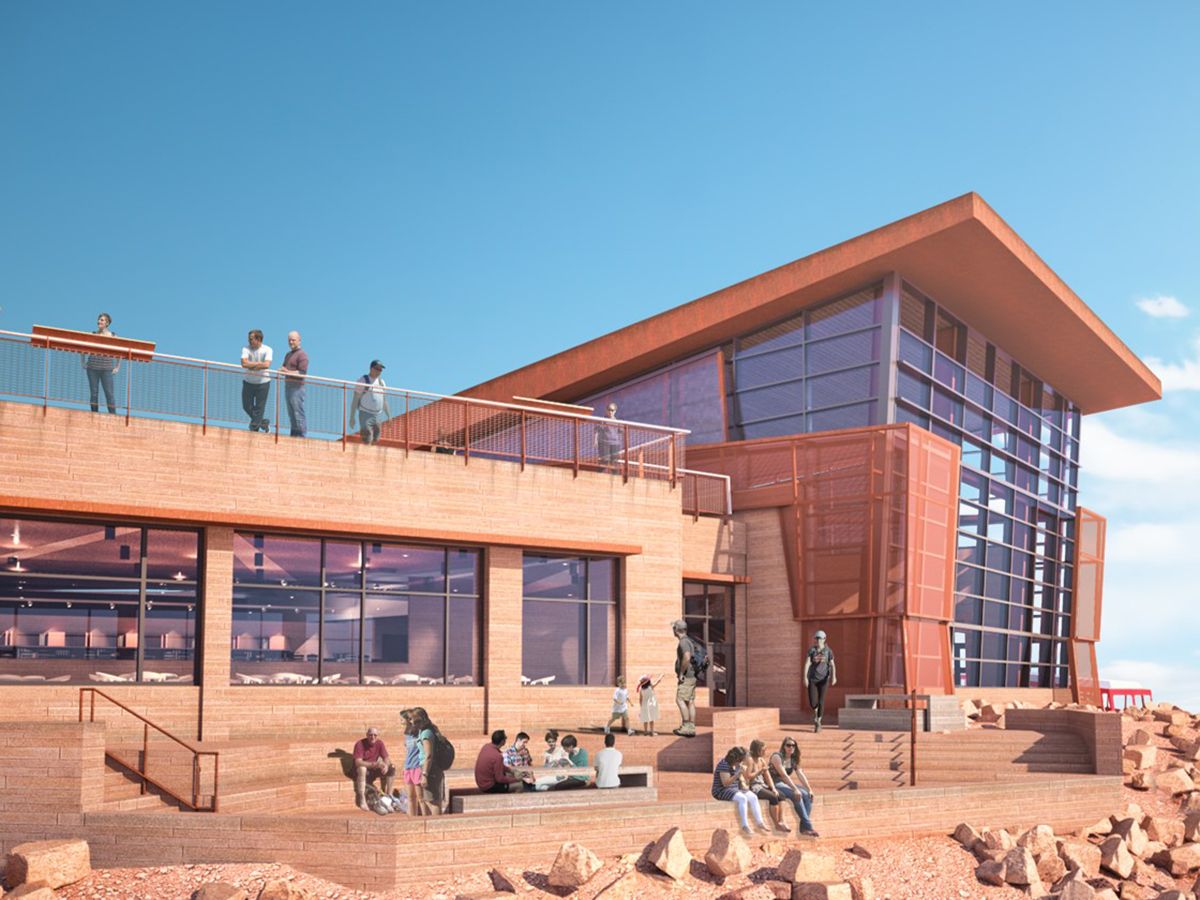 Artist’s rendering of Pikes Peak Summit Complex