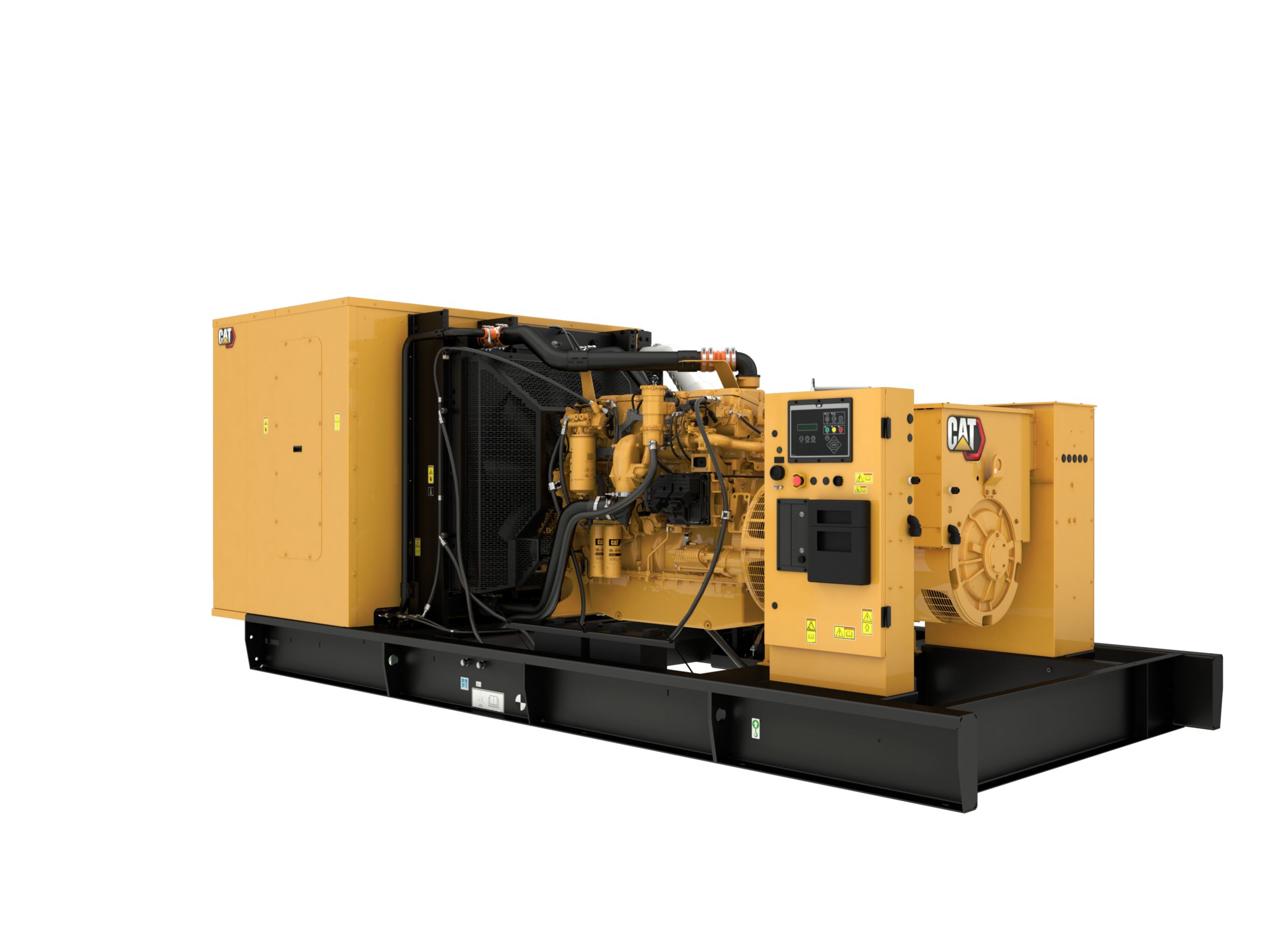 C18 60 Hz Tier 4, parte trasera izquierda