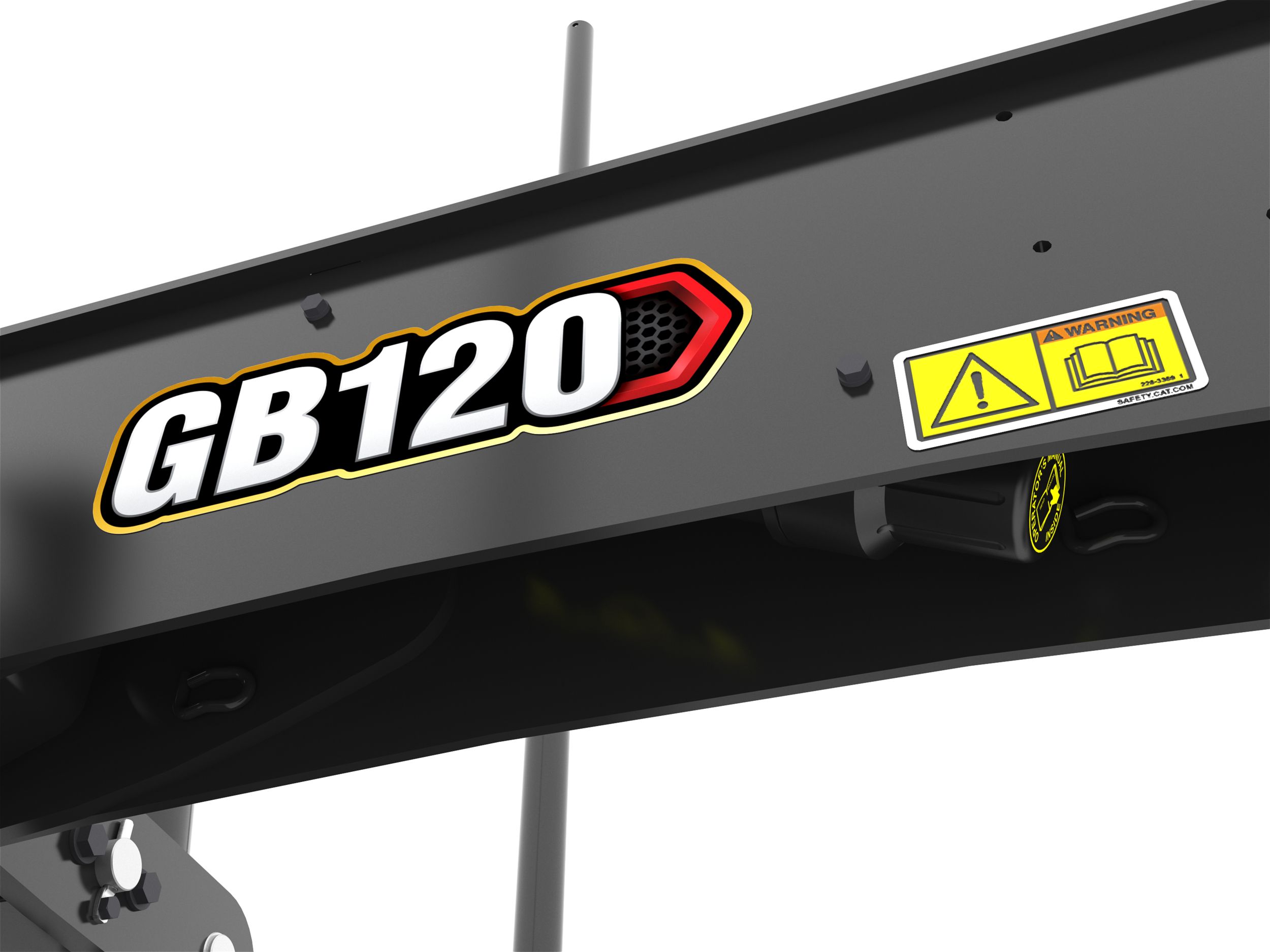 Portadocumentos montado en la herramienta con el Manual de Operación y Mantenimiento