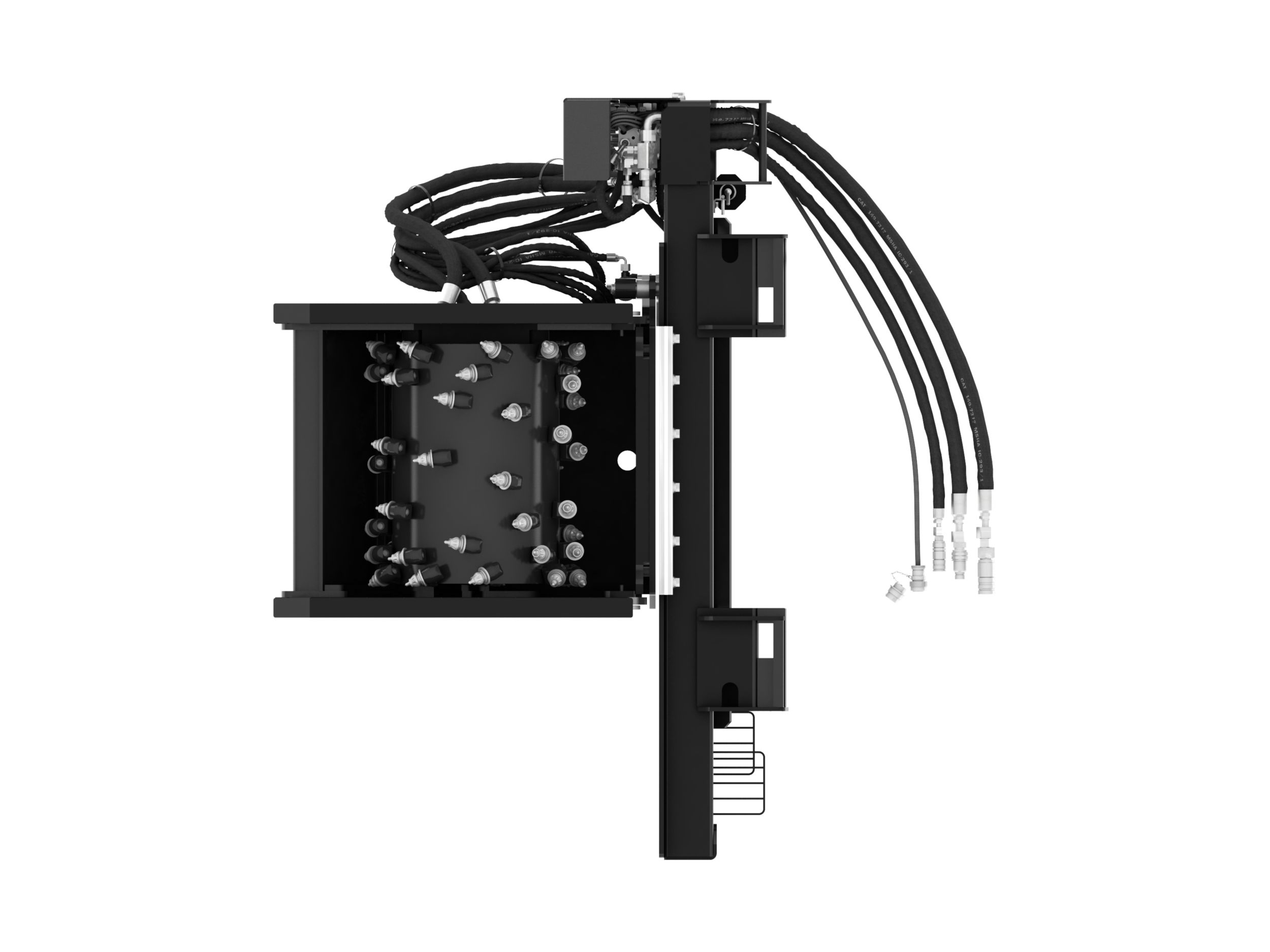 Vista parte inferiore